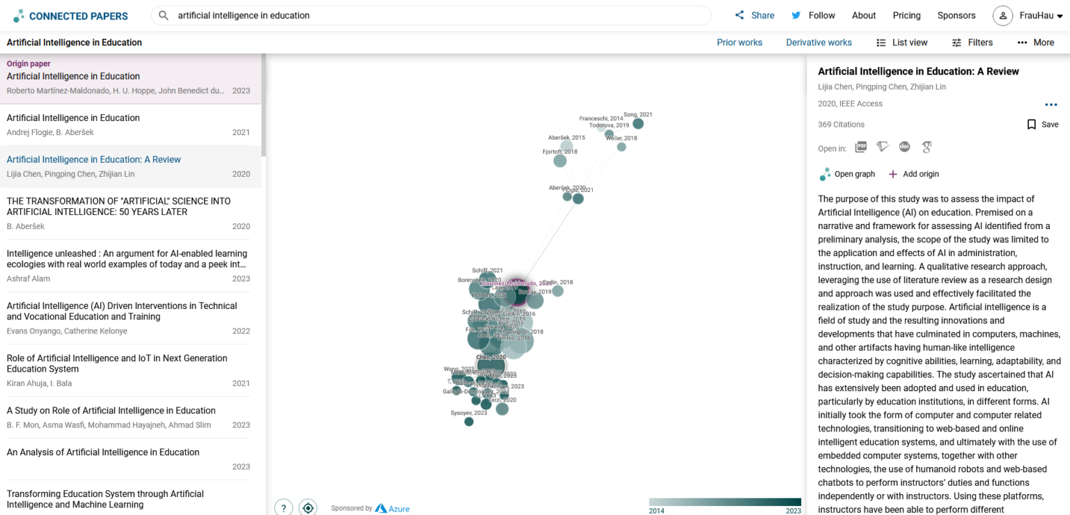 Connected Papers – educ[AI]tion